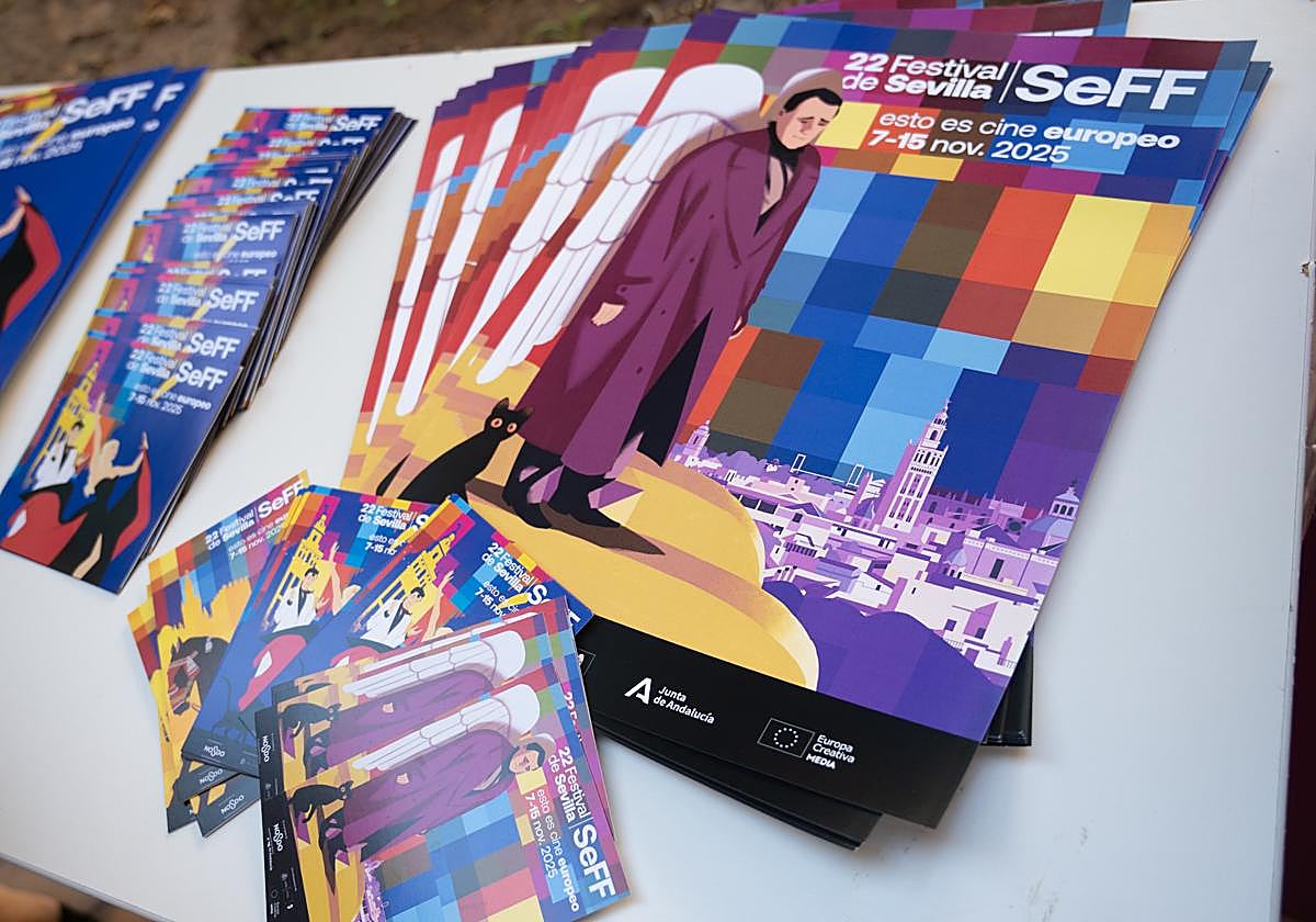Folleto del Festival de cine de Sevilla