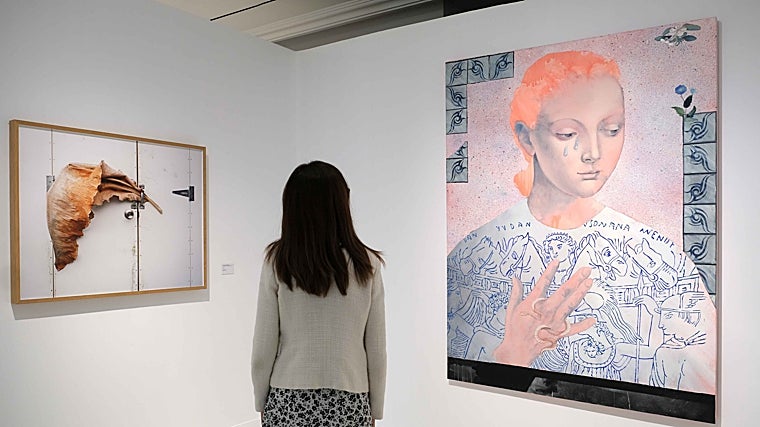 El arte contemporáneo es el absoluto protagonista de esta muestra que pone en marcha la Fundación Unicaja