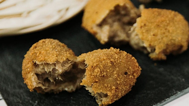 Croquetas del buffet libre El Abuelo