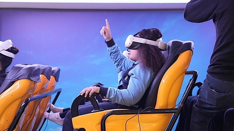 Los niños disfrutarán de esta experiencia inmersiva