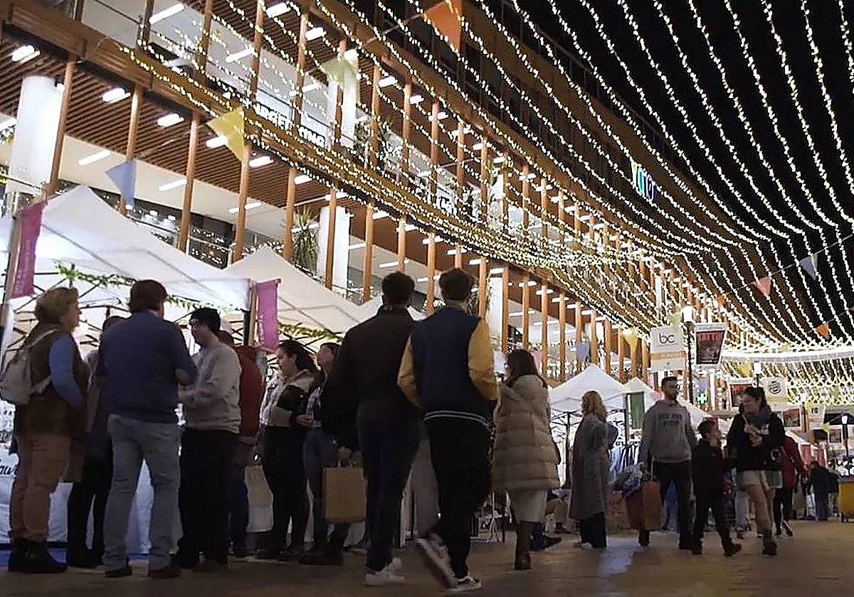 El pasado mercado navideño de Torre Sevilla
