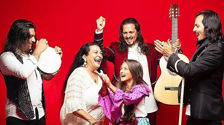 El Carpeta, La Farruca, El Farru, Solea Fernández e Farruquito