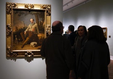 'Autorretrato vestido de cazador' de Joaquín Domínguez Bécquer