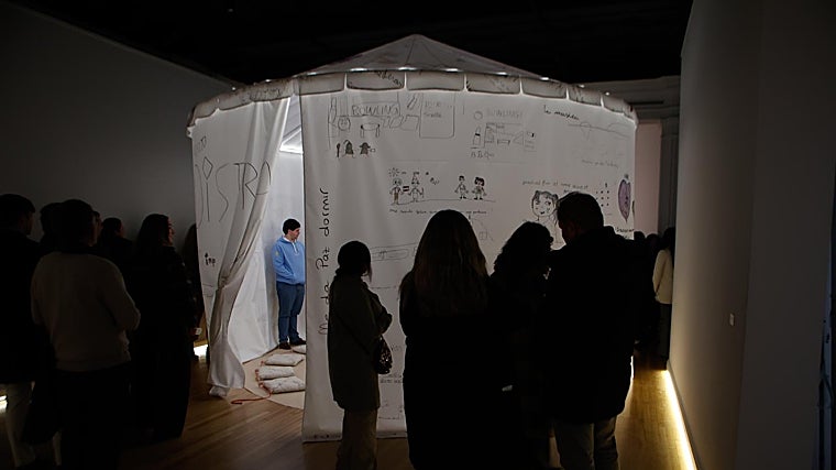 The first hall of the exhibition