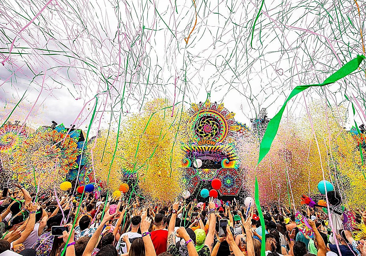 Una edición de Elrow en Madrid