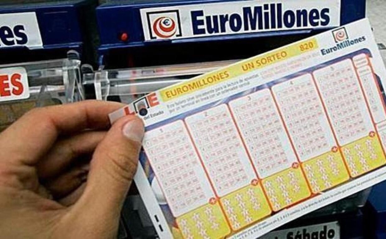 Imagen de archivo de un boleto de Euromillones