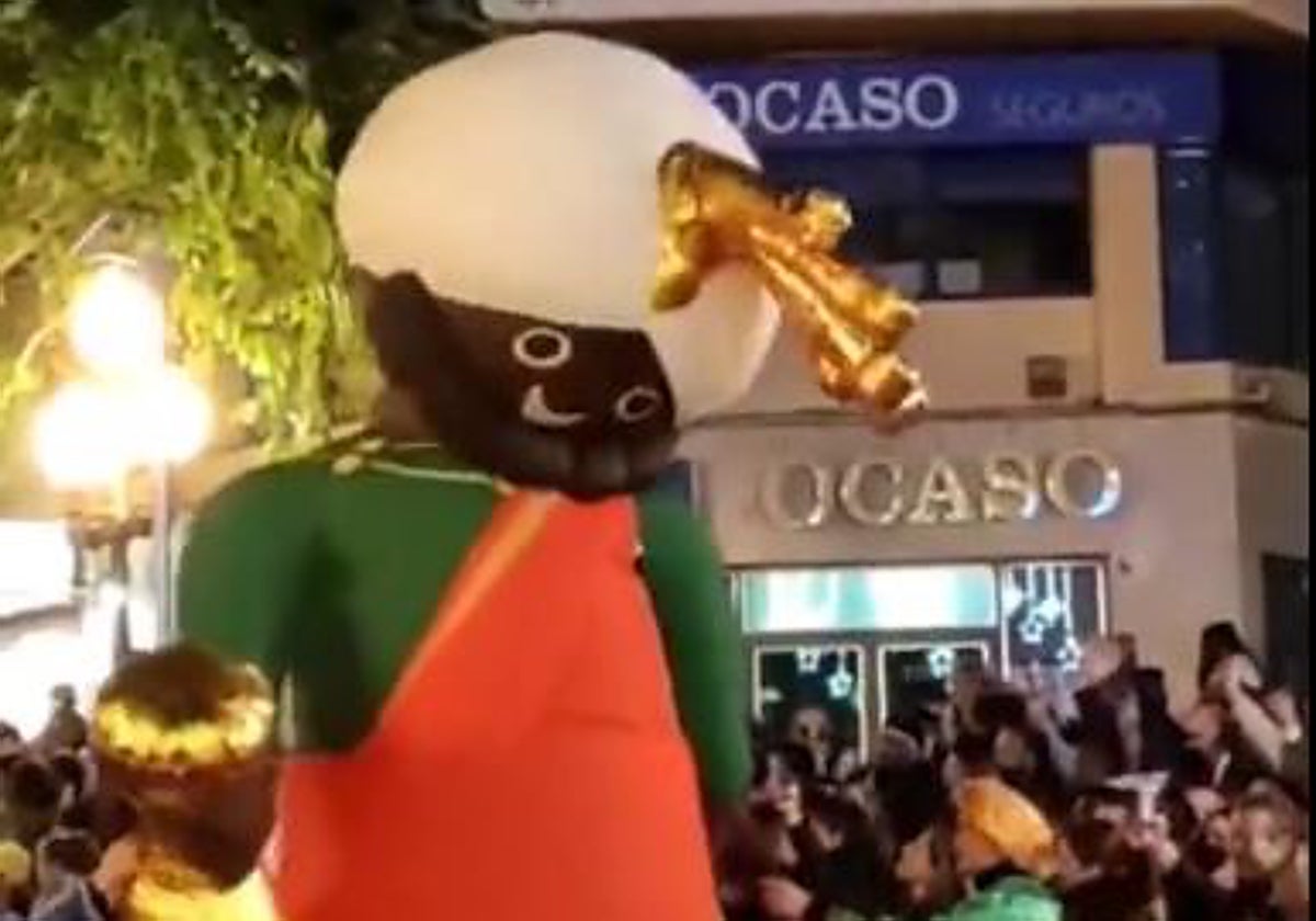 Un Baltasar con serios problemas en la cabalgata de Alicante