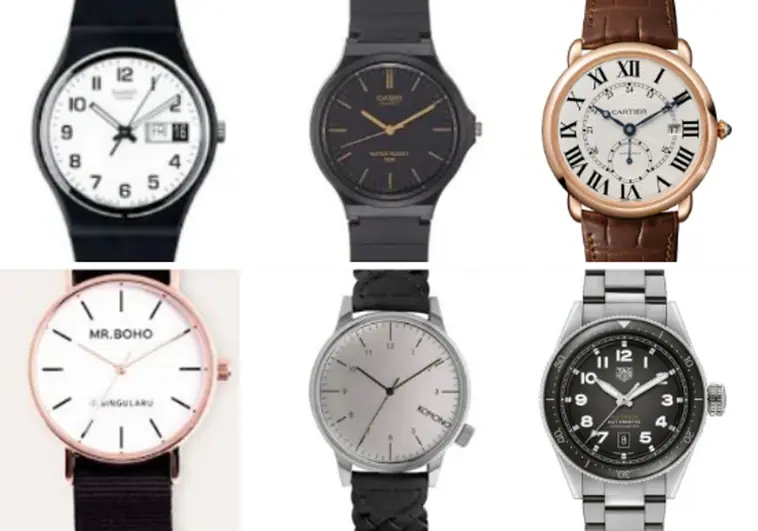 ¿Por qué todos los relojes a la venta marcan la misma hora?