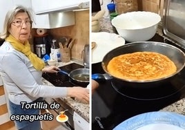 La deliciosa receta de tortilla de espaguetis que arrasa en TikTok: «Llevo 50 años haciéndola»