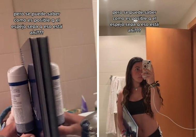 El vídeo viral de la reacción ante el reflejo de un desodorante en el espejo: «He colapsado»