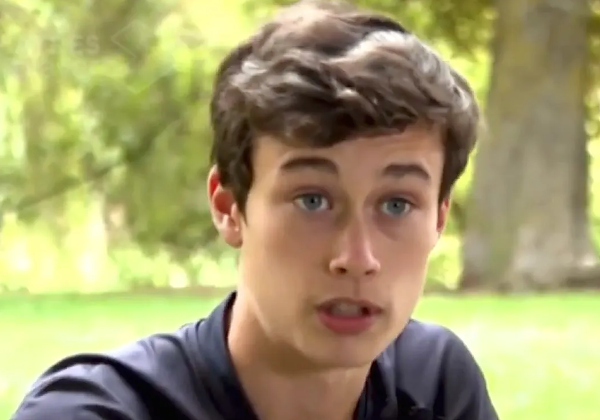 Jorge Rey, conocido como «el niño meteorólogo»