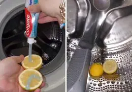 El truco del limón y la pasta de dientes para la lavadora: es muy fácil y efectivo