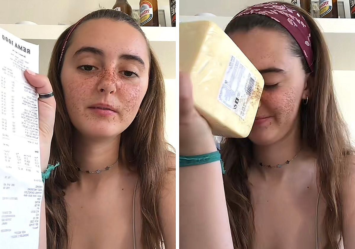 La joven Paula Ruz cuenta su experiencia en los supermercados de Noruega