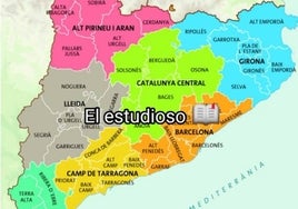 El mapa que muestra cómo sería España si fuese un colegio: consulta qué estudiante es tu comunidad