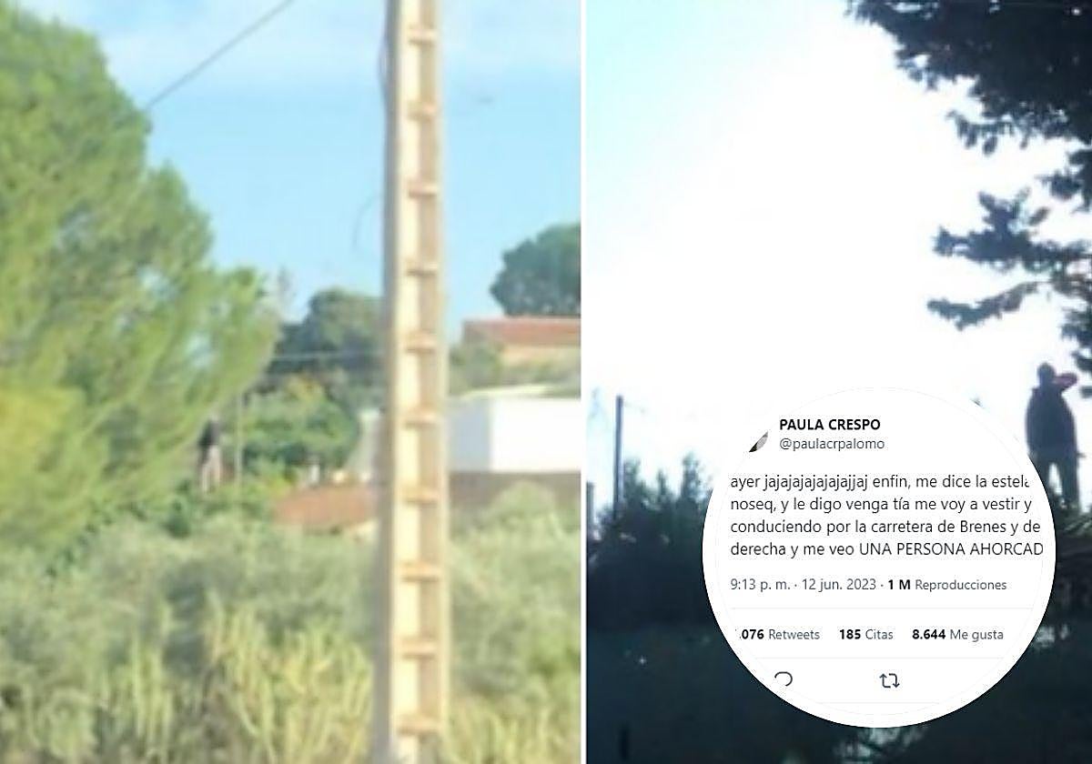 Se hace viral por confundir a una persona ahorcada y movilizar a emergencias: «No estoy loca»