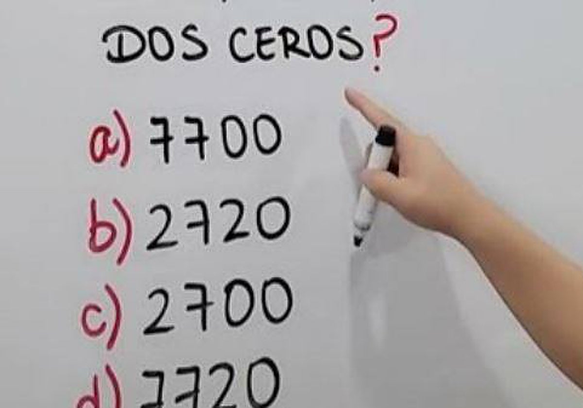 Detalle del popular enigma