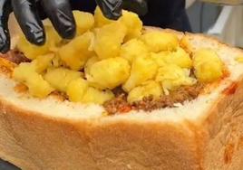 Doritos, carne, patatas, queso, mantequilla... la receta americana viral que revuelve el estómago a los españoles