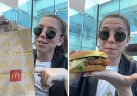 Una americana compara el McDonalds de EE.UU. y el de España y alucina: «¿Por qué no lo hacen igual?»