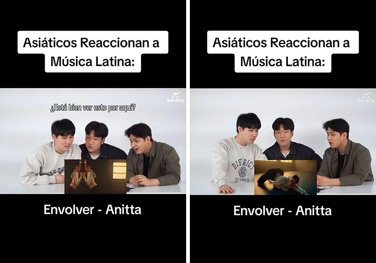 En el vídeo los tres japoneses comentan el polémico videoclip de Anitta