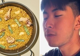 Un coreano prueba por primera vez la paella valenciana y este es su veredicto