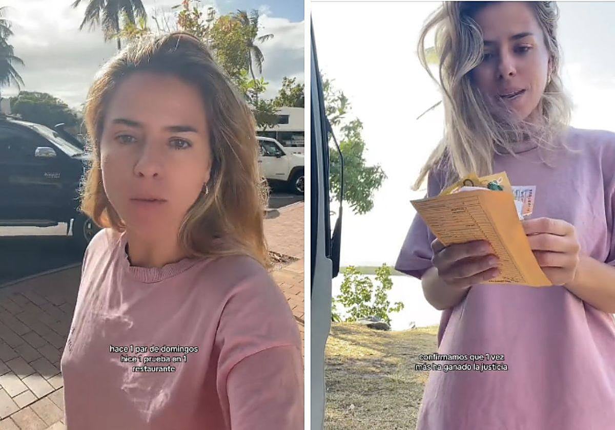 Una española en Australia muestra cuánto le han pagado por una prueba
