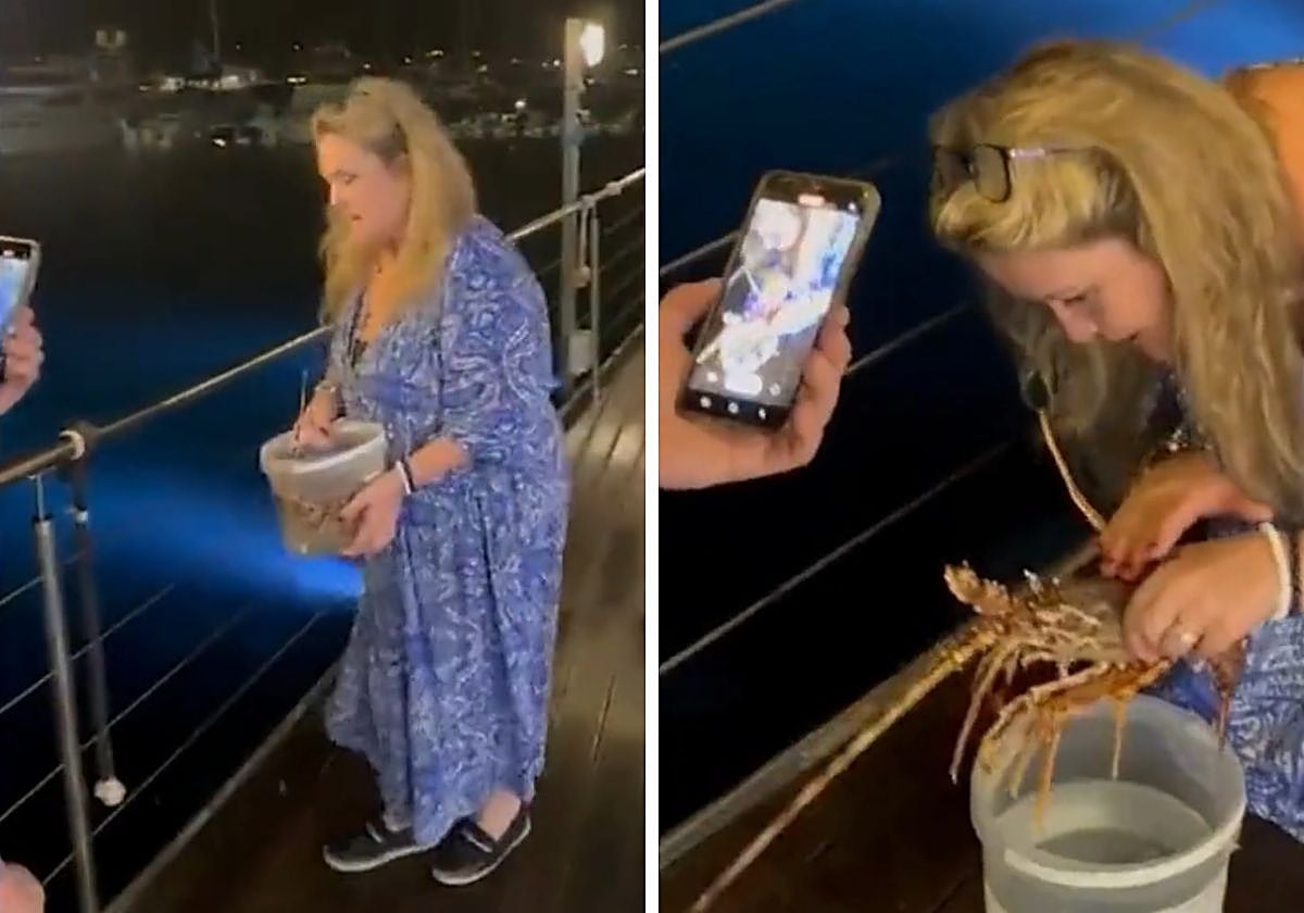 El emotivo acto fue capturado en vídeo y publicado en las redes sociales, volviéndose viral a los pocos minutos