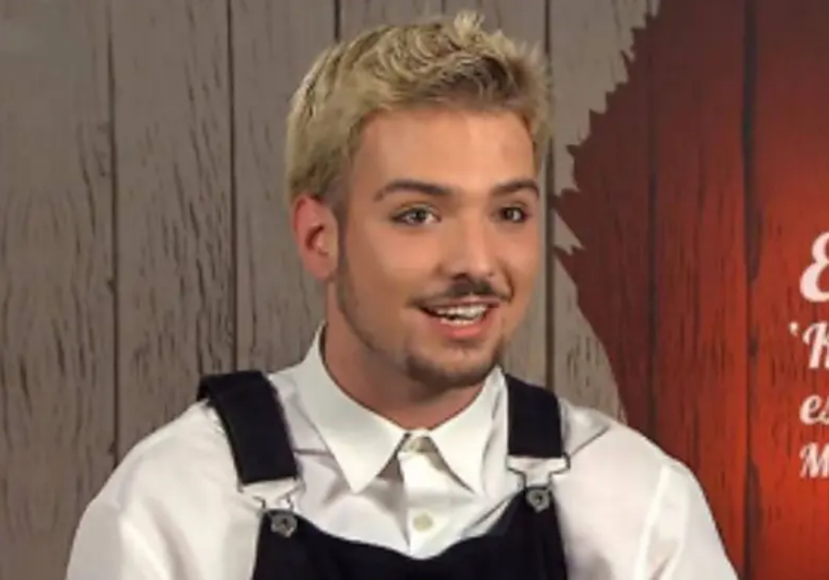 Enrique López Sáez durante su participación en First Dates