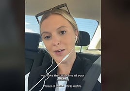 La paradoja de una 'tiktoker' americana que vive en Madrid: «Mis hijos tienen mi apellido pero yo nunca más tendré mi apellido»