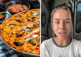 Una española explica cómo preparan la paella en Australia: «Ha caído un poco de arroz en este plato»