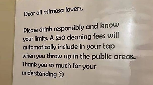 Detalle de un cartel