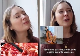 Una estadounidense alucina con las patas de jamón en las cocinas españolas: «Tomas un café y hay un animal»