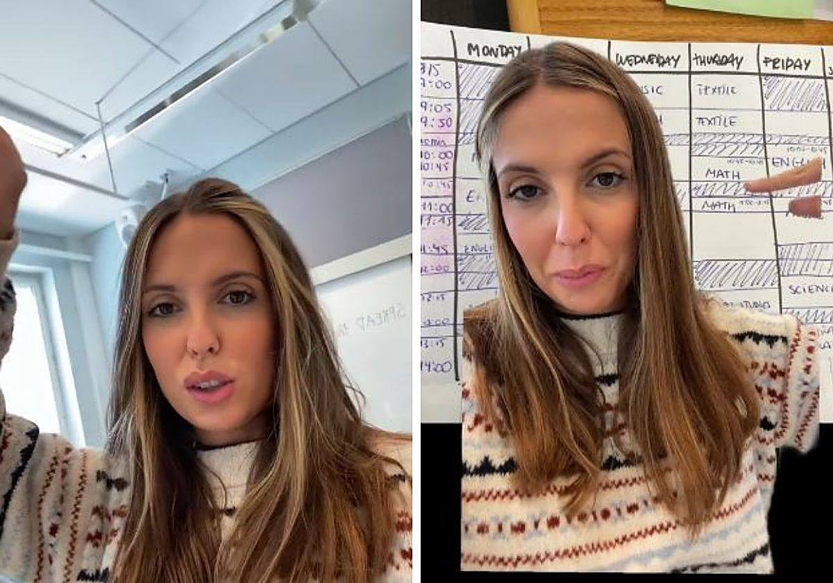 Una profesora cuenta las diferencias de horarios entre los colegios de España y Finlandia