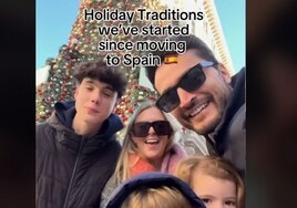 Una americana desvela sus tradiciones navideñas desde que vive en España: «En Estados Unidos todo es más informal»