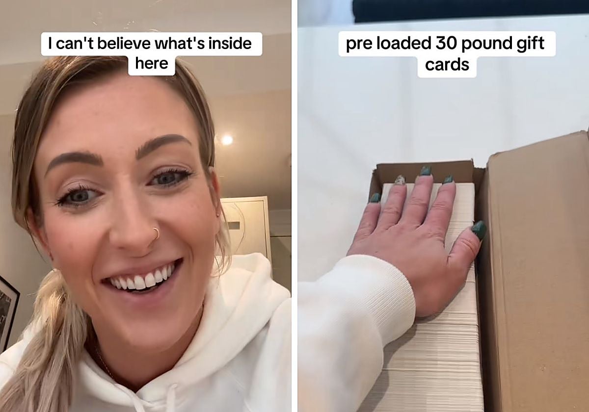 Una británica recibe por error un paquete valorado en más de 15.000 euros y su gesto sorprende a las redes