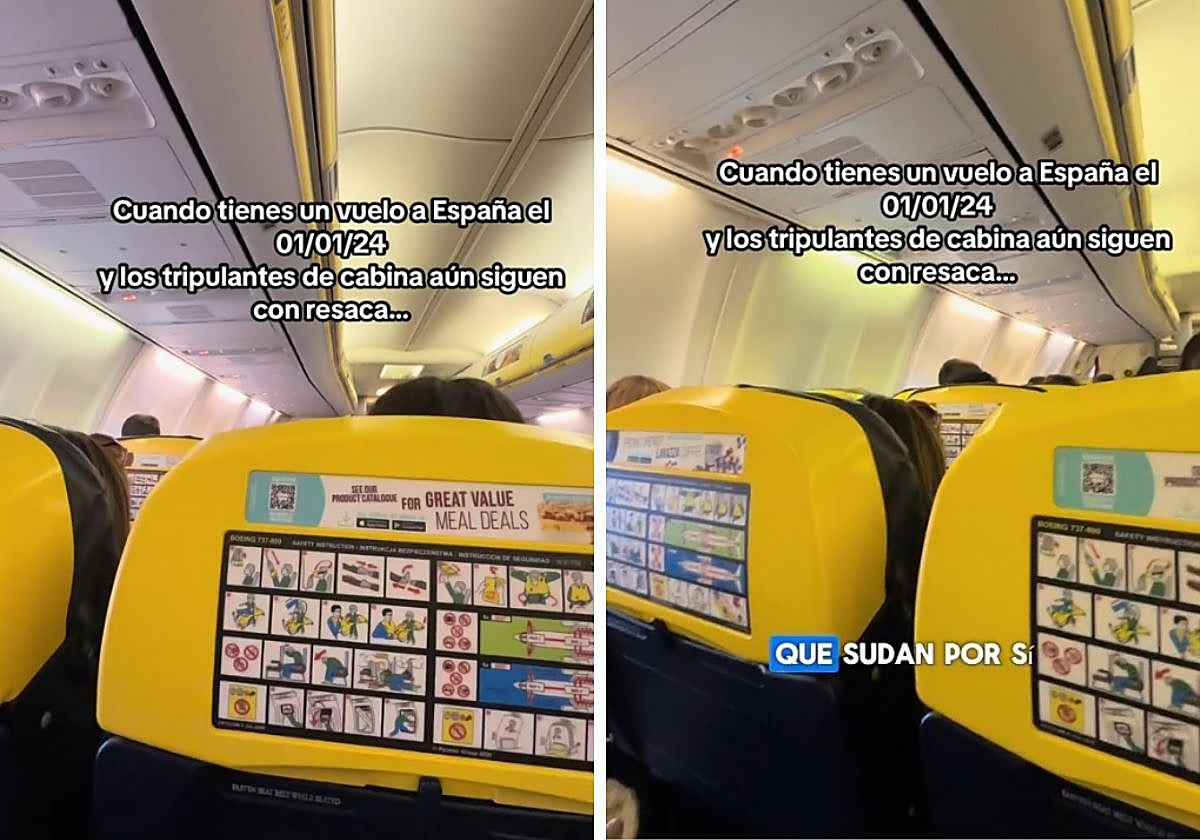 El azafato sorprendió a los pasajeros por el humor y la frescura con la que les ofreció una «cervecita»