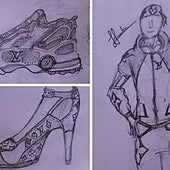 Cuelga los impresionantes diseños de moda de su hijo de 13 años y el joven consigue unas prácticas en Louis Vuitton