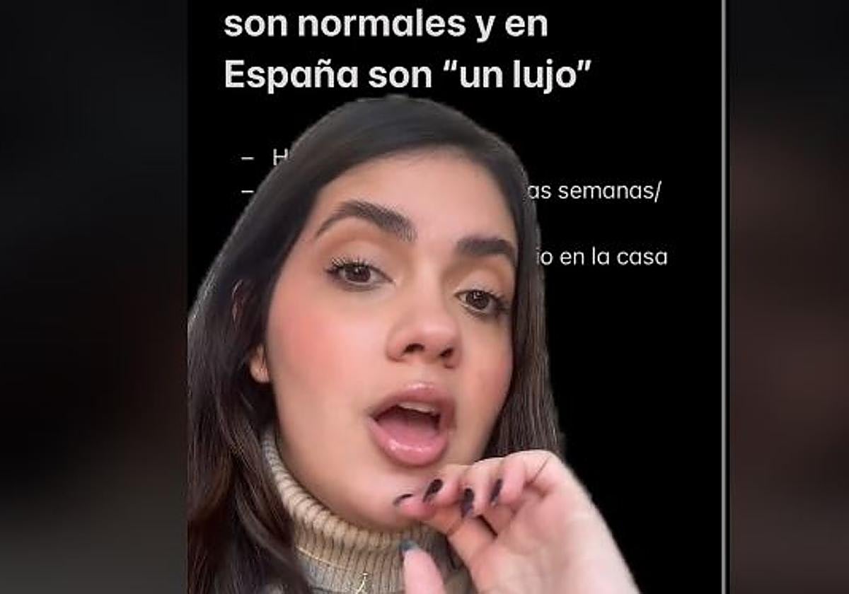 La 'tiktoker' Ana Lorenzo