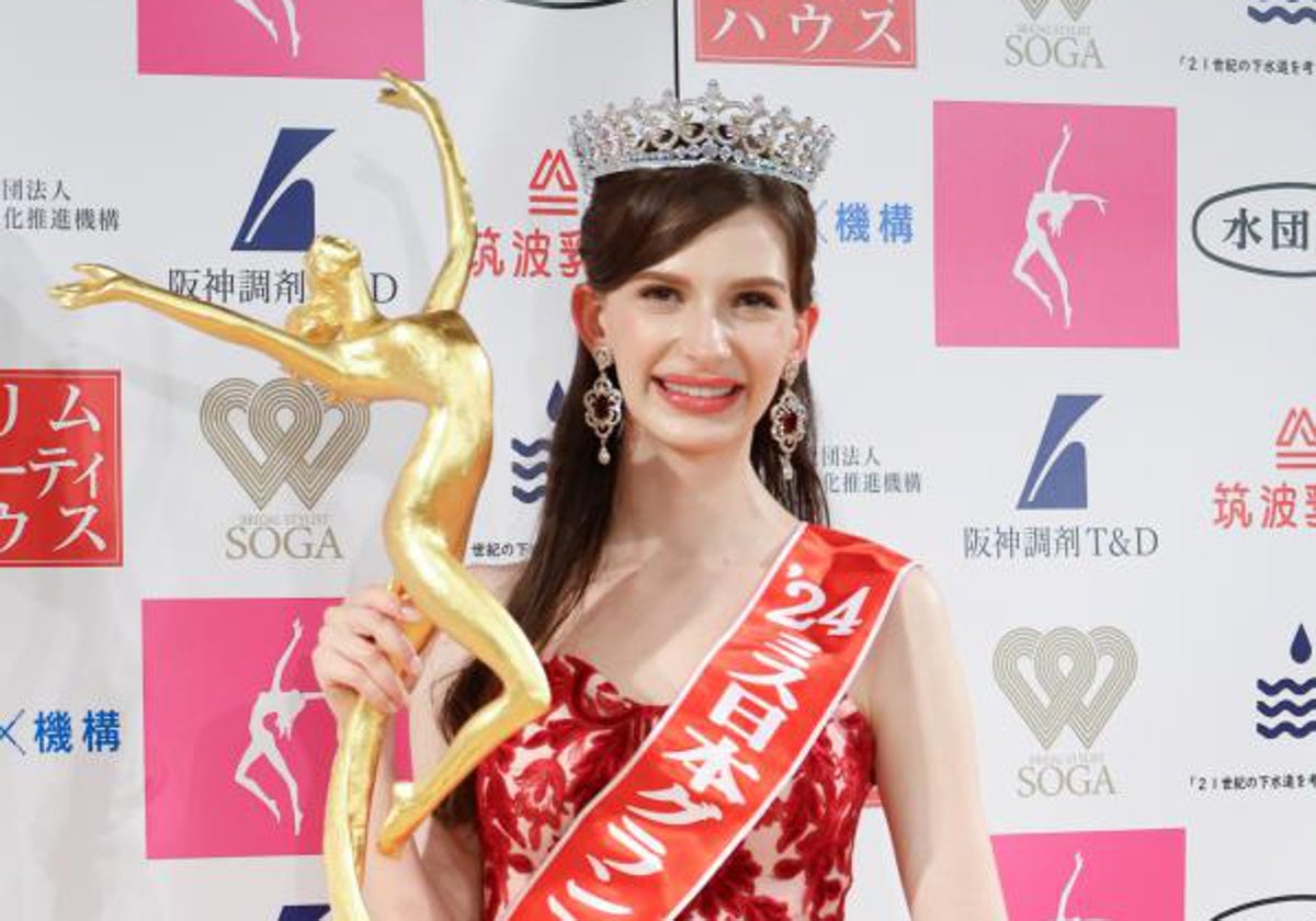 El motivo por el que la ucraniana que ha ganado Miss Japón ha tenido que devolver la corona