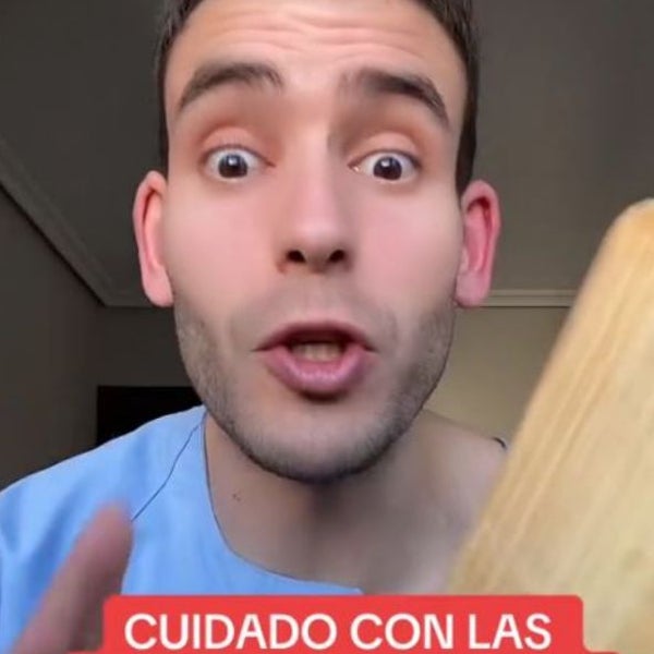 Un enfermero advierte sobre el peligro de usar tablas de madera para cortar alimentos