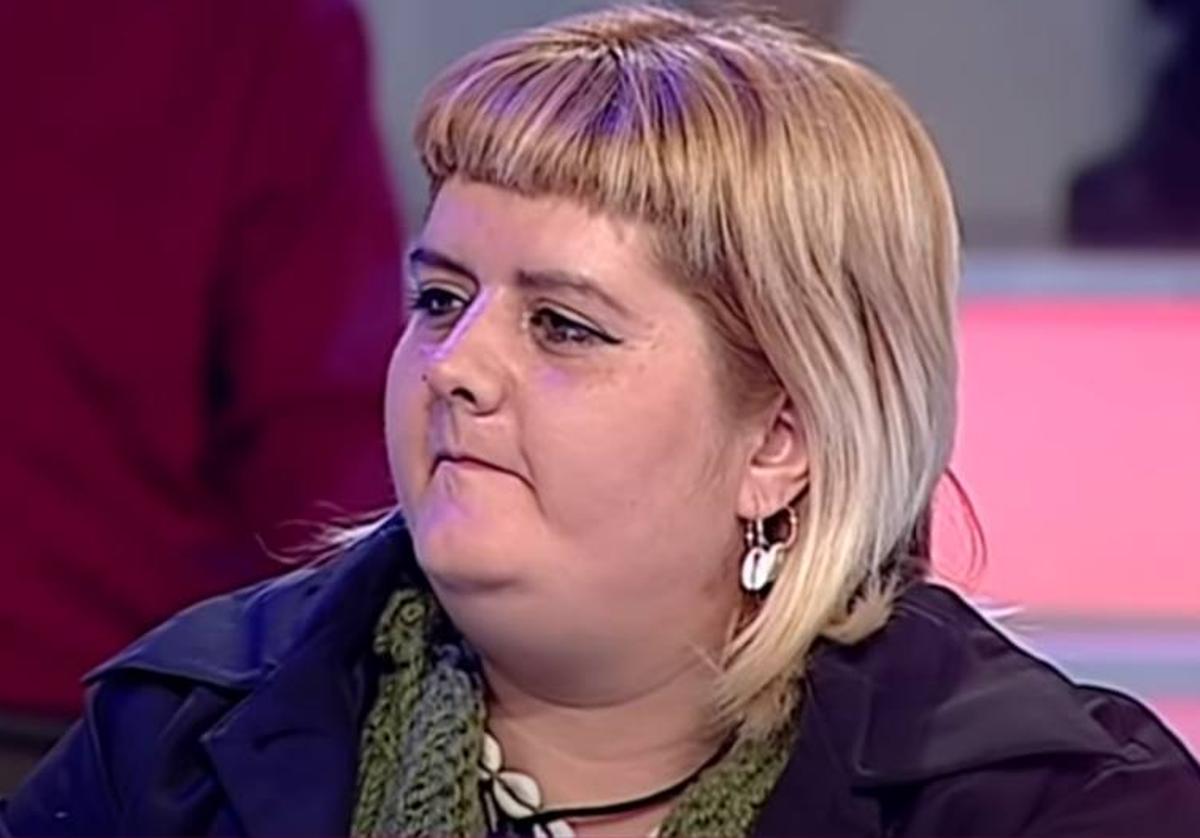 Vanesa Cuadra, en su aparición en Canal Sur