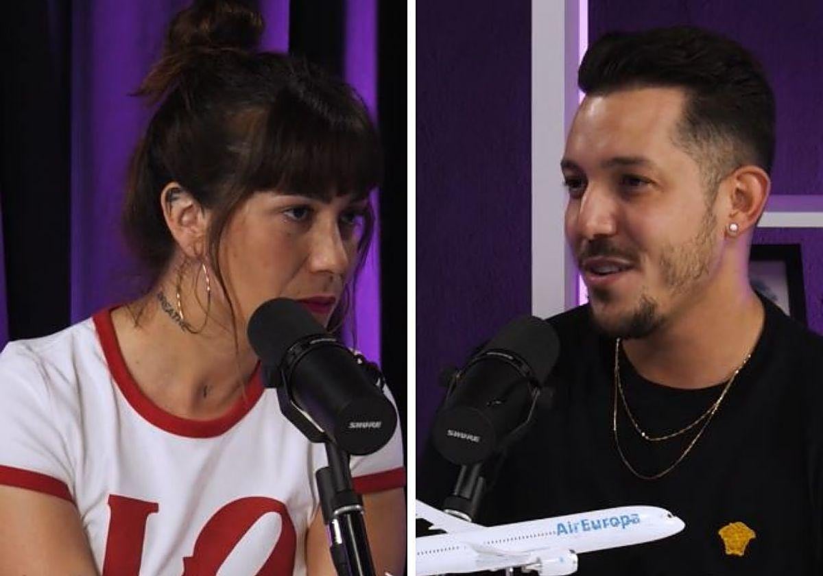 Un momento de la entrevista