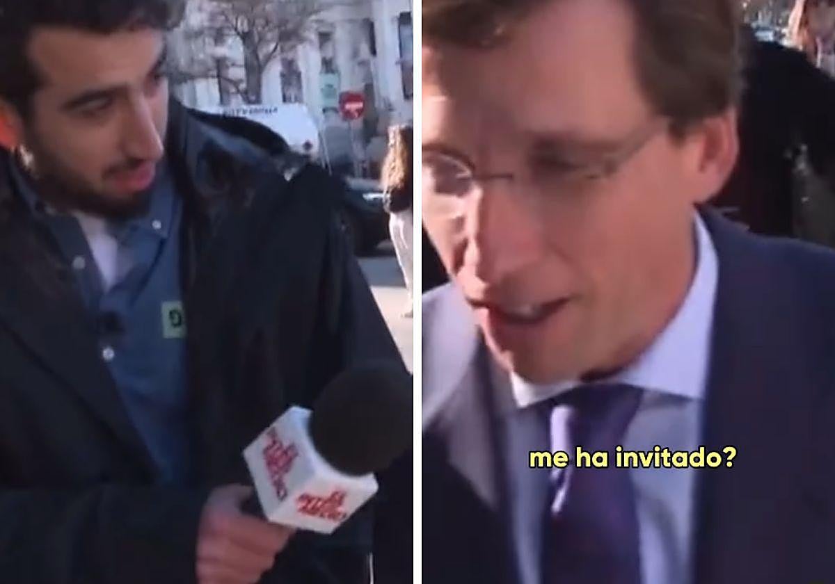 El 'palo' de Almeida a un reportero de La Sexta que le pregunta por su boda: «¿Va a haber petardos?»