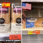 Una española muestra las diferencias de precio entre el supermercado más popular de Estados Unidos y Mercadona