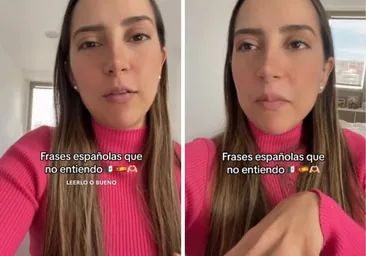 Una mexicana que vive en España señala la frase hecha que no termina de entender: «Me encanta, pero no la entiendo»