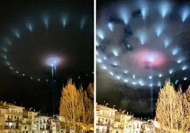 La misteriosa corona de luces en el cielo que ha intrigado a centenares de vecinos en Tarragona, Teruel y Castellón