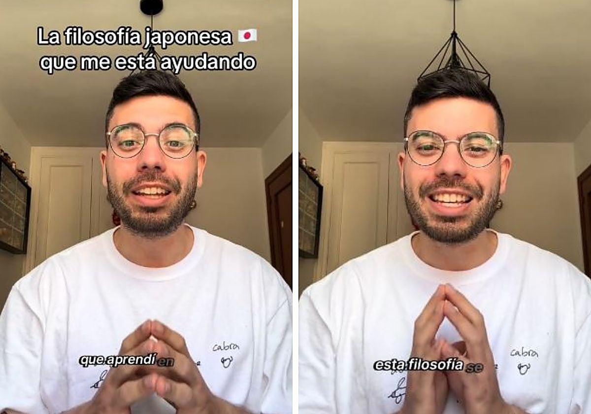 Alejandro, durante su vídeo sobre la filosofía que ha aprendido