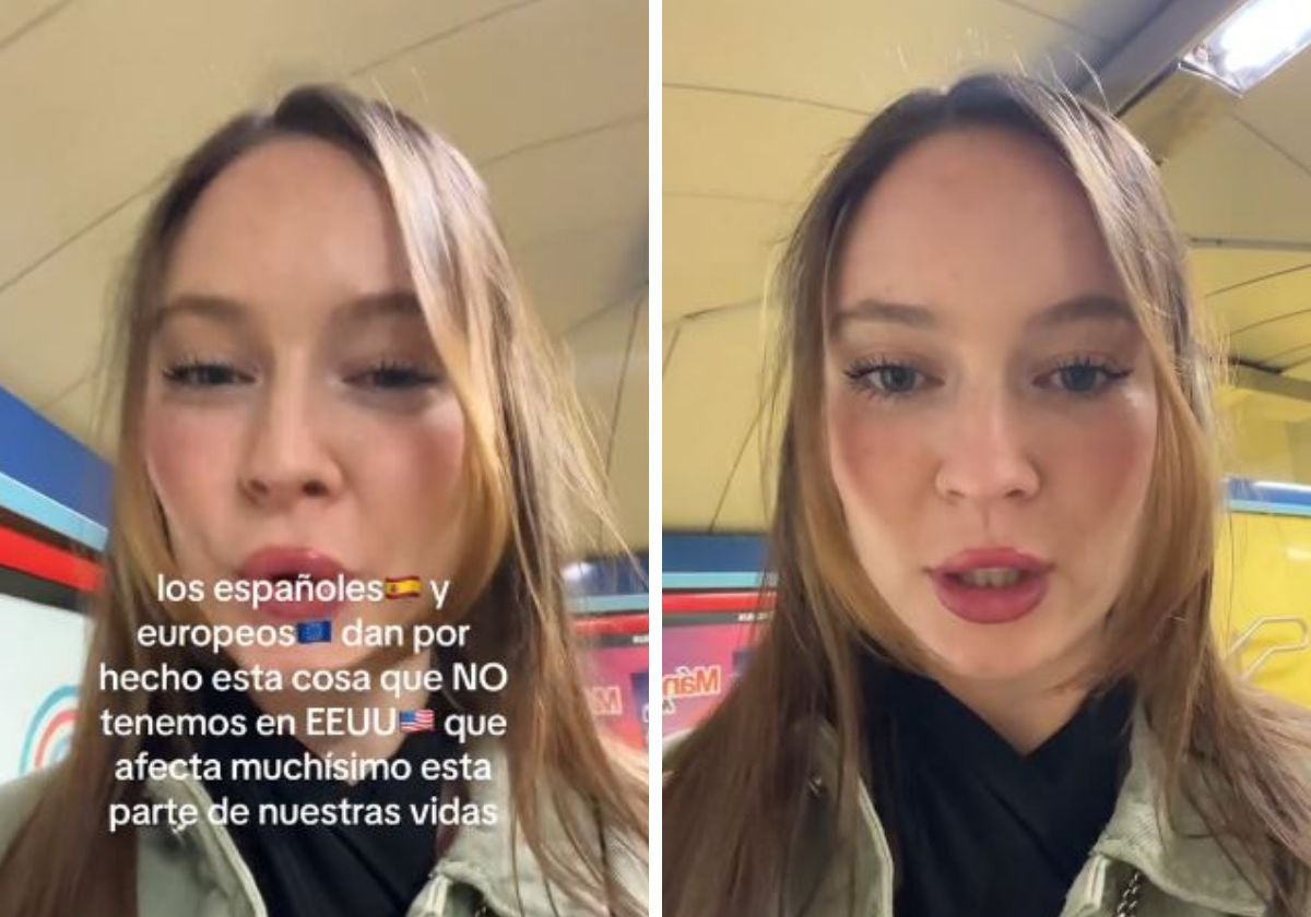 Rachel Anne, durante su reflexión que se ha viralizado