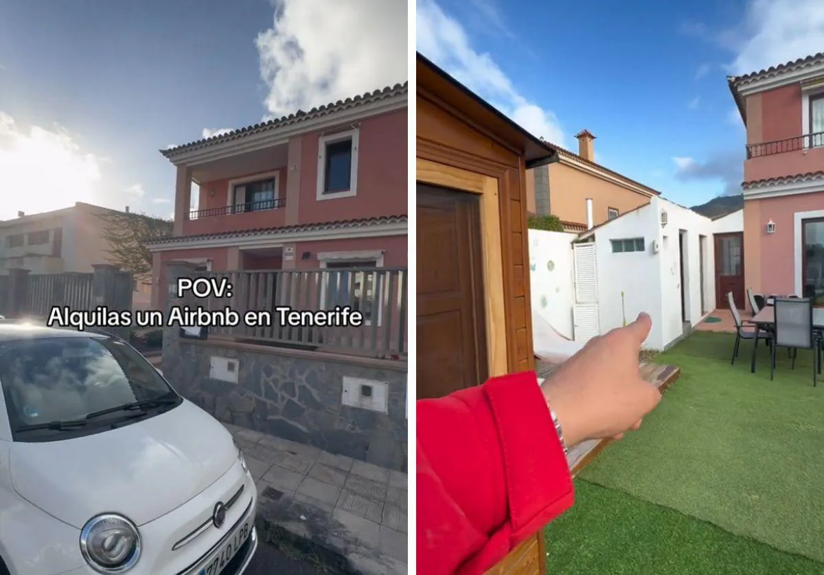 Reservan un Airbnb en Tenerife por las fotos de la fachada y acaban  durmiendo en una cabaña dentro del jardín de la casa: «No hay que hacer  caso...»