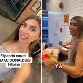 Una española en Filipinas muestra la comida que se vende en los McDonald's del país: «Estoy flipando»