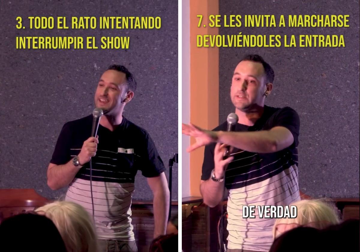 Expulsa de su espectáculo a varias mujeres por lo que hacen bajo los efectos del alcohol y muestra su tensa reacción: «Fuera de aquí»